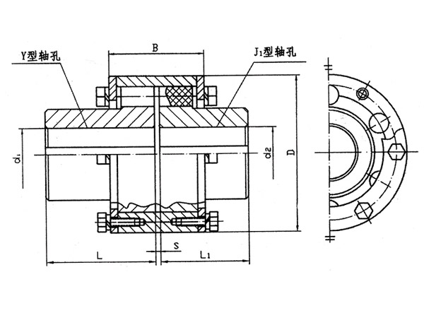 ZL型彈性柱銷(xiāo)式聯(lián)軸器系列